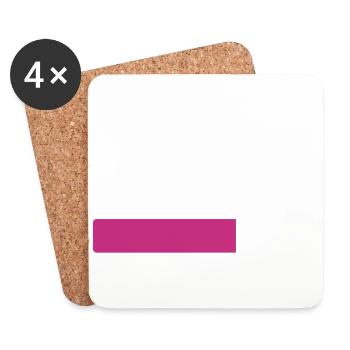 Maman loading Please Wait... - Dessous de verre (lot de 4) - blanc - Devant