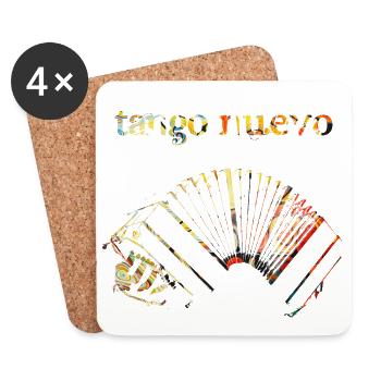 Tango Nuevo - Coasters (set of 4) - white - Front