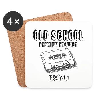 3 - Coasters (set of 4) - white - Front