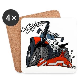 0559 steyr - Coasters (set of 4) - white - Front