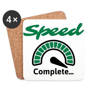 Speed Complete ... - Coasters (set of 4) - white - Front