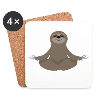Chill - Coasters (set of 4) - white - Front