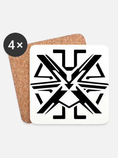 Malus - Coasters (set of 4) - white