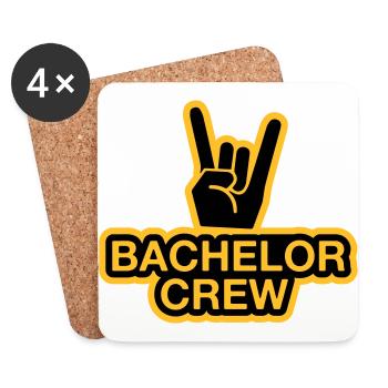 Bachelor Crew - JGA T-Shirt - JGA Shirt - Bachelor - Coasters (set of 4) - white - Front