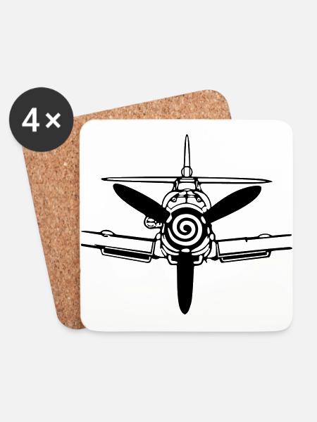 ME 109 - Coasters (set of 4) - white
