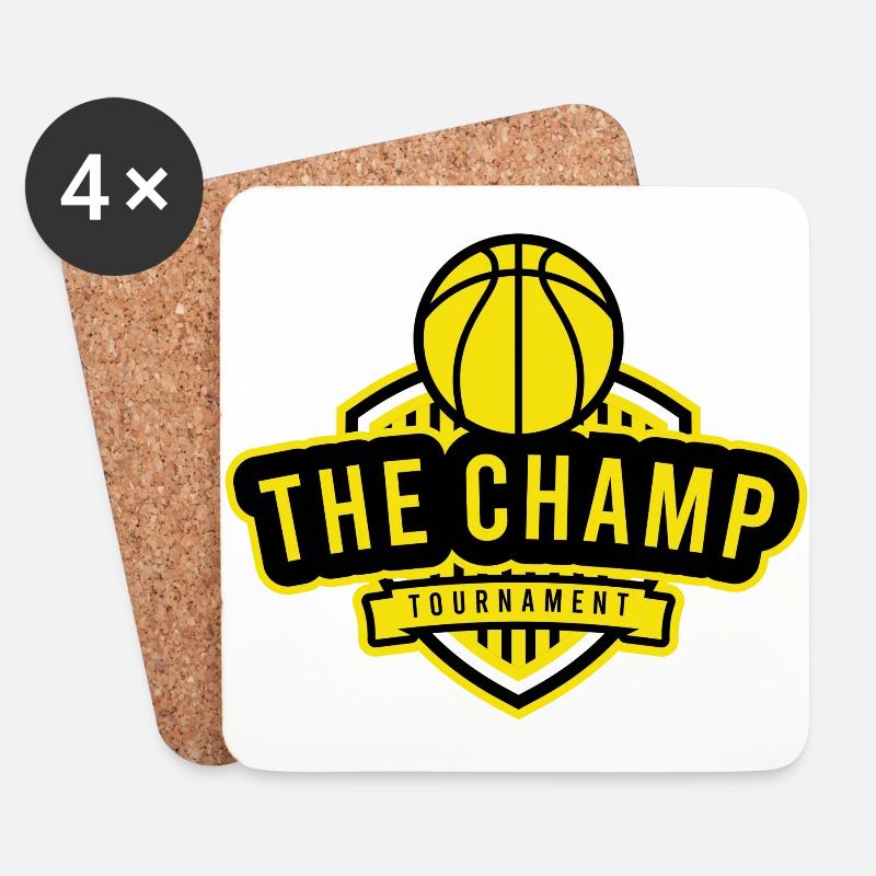 The Champ Tournament - Untersetzer (4er-Set) - Weiß