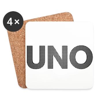 U.N. - Coasters (set of 4) - white - Front