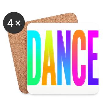 Dance - Untersetzer (4er-Set) - Weiß - Vorne