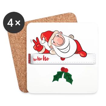Christmas - Coasters (set of 4) - white - Front