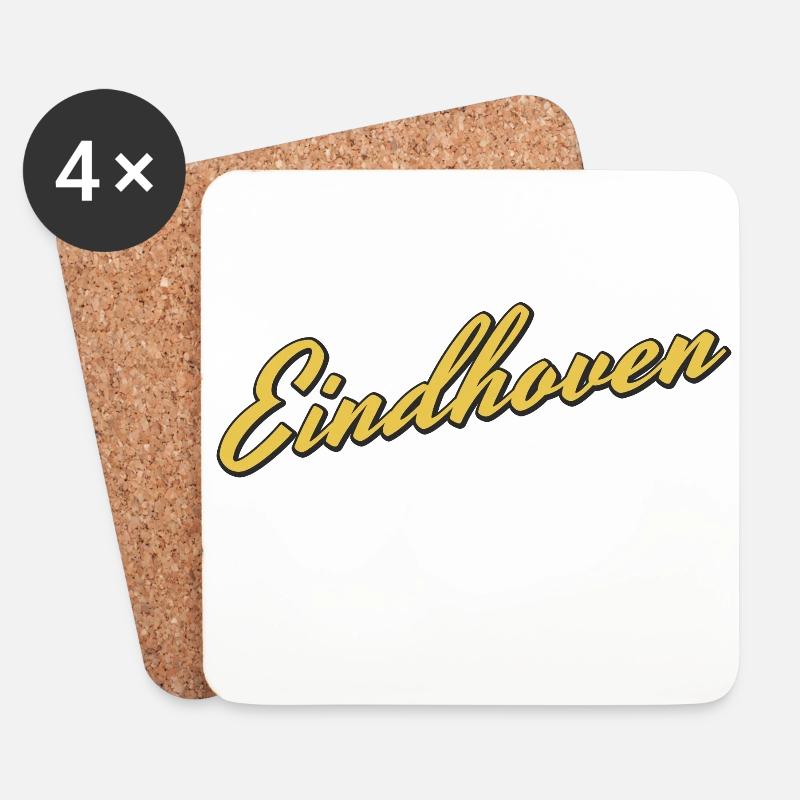 Eindhoven - Untersetzer (4er-Set) - Weiß