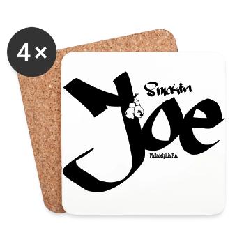 Smokin Joe - Untersetzer (4er-Set) - Weiß - Vorne