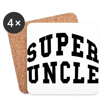 Uncle - Untersetzer (4er-Set) - Weiß - Vorne