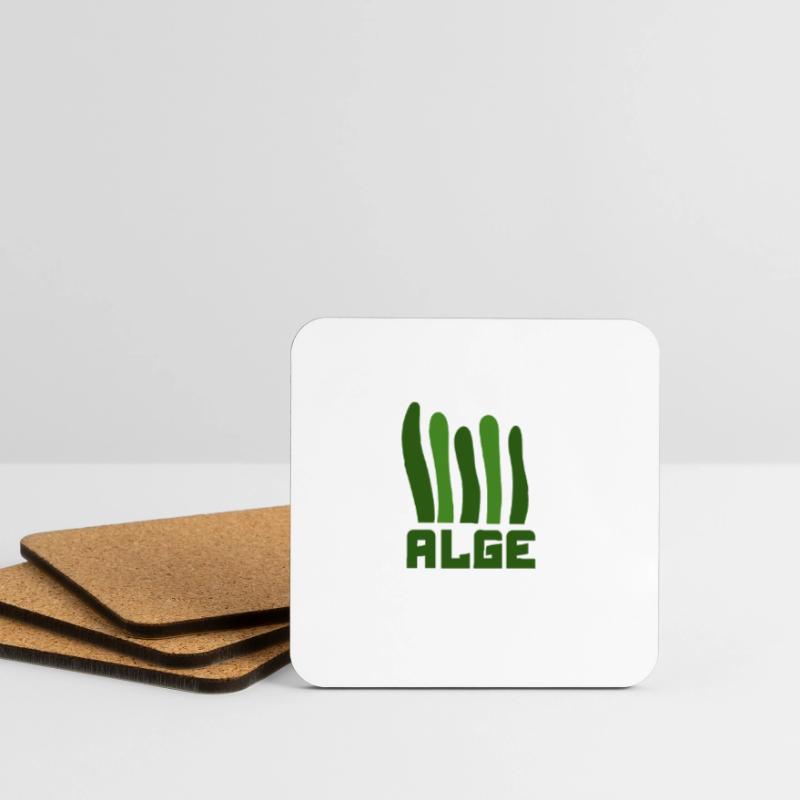 Algae Algae Algae Coasters (set of 4)