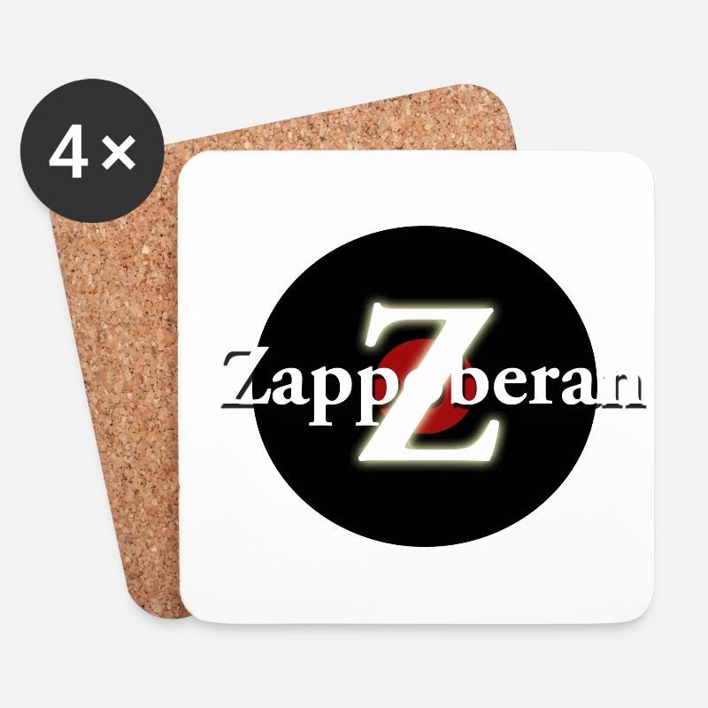 Z-Disk Zappoberan - Untersetzer (4er-Set) - Weiß