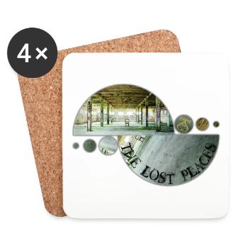 The Lost Places Cair 2 - Untersetzer (4er-Set) - Weiß - Vorne