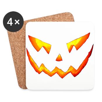 blood halloween horror - Coasters (set of 4) - white - Front