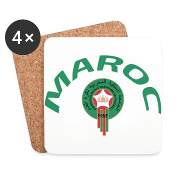 MOROCCO - Coasters (set of 4) - white - Front