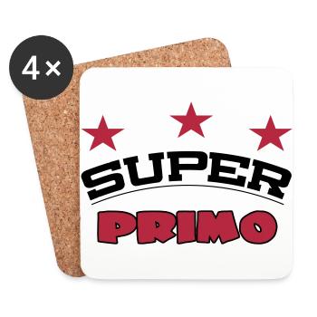 Super primo - Untersetzer (4er-Set) - Weiß - Vorne