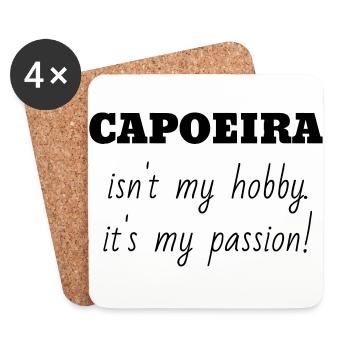 Capoeira / Capoeirista / Kampfkunst / Martial Art - Coasters (set of 4) - white - Front