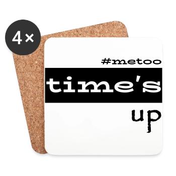 # metoo - Untersetzer (4er-Set) - Weiß - Vorne