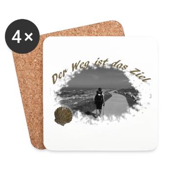 St. James - Dessous de verre (lot de 4) - blanc - Devant