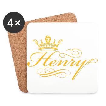 henry - Untersetzer (4er-Set) - Weiß - Vorne