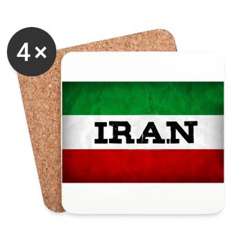 IRAN - Coasters (set of 4) - white - Front