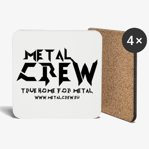 MetalCrew Logo Black - Untersetzer (4er-Set)