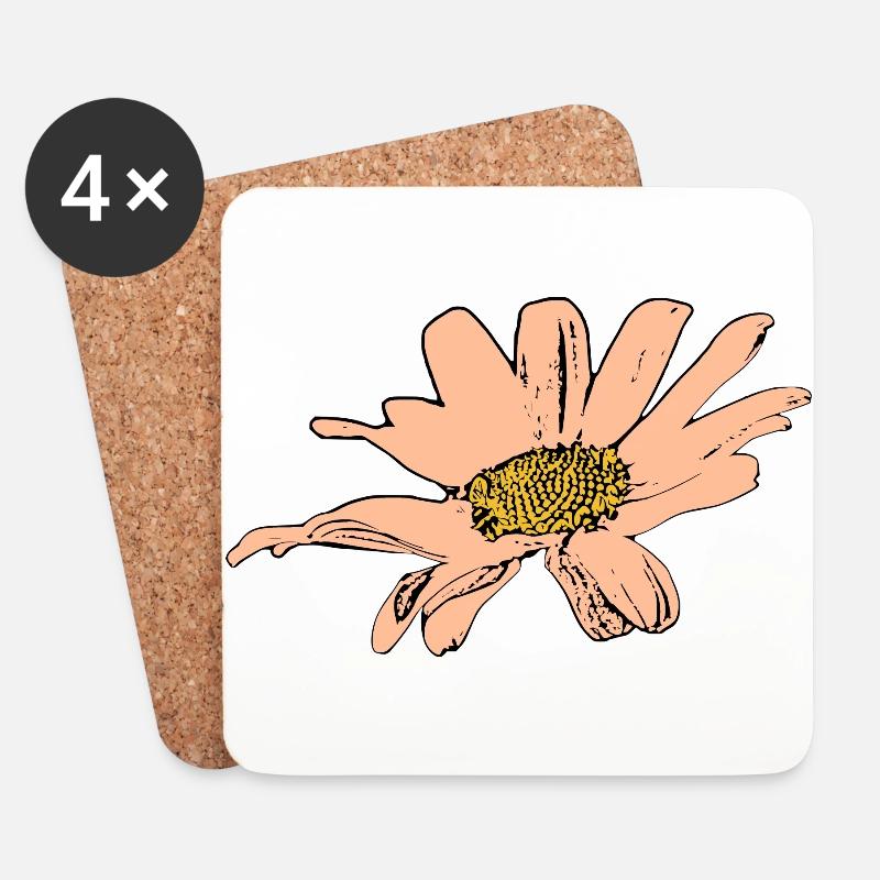 Muttertags Geschenk Mutter Muttertag Geschenkidee  - Untersetzer (4er-Set) - Weiß