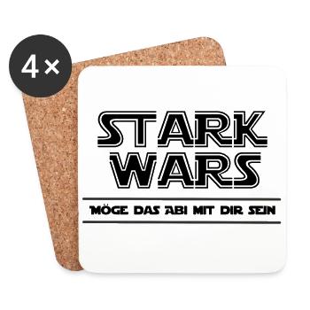 Stark wars - Untersetzer (4er-Set) - Weiß - Vorne