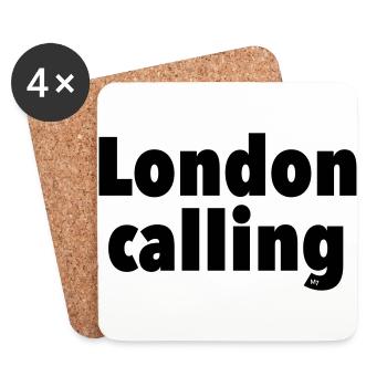 London - Coasters (set of 4) - white - Front