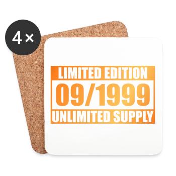25th Anniversary Limited Edition - ꝏ Supply 09/1999 - Coasters (set of 4) - white - Front