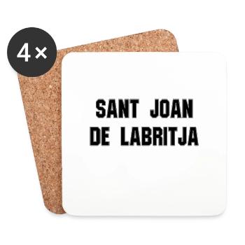 IBIZA SANT JOAN DE LABRITJA - Coasters (set of 4) - white - Front