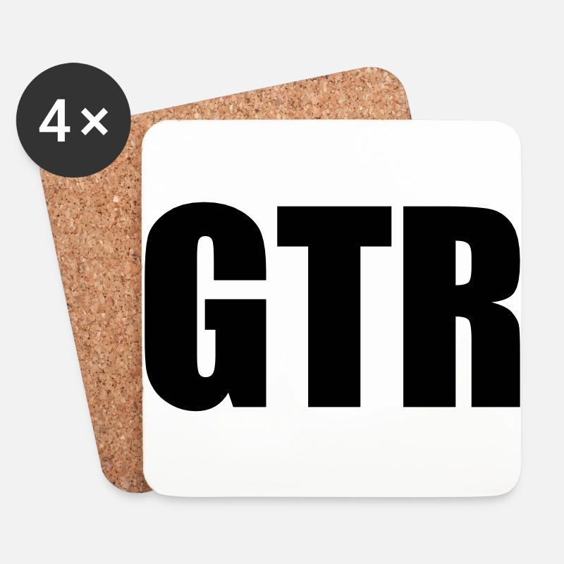 GTR - Untersetzer (4er-Set) - Weiß