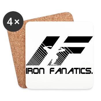 Iron Fanatics - Coasters (set of 4) - white - Front
