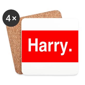 Harry. - Coasters (set of 4) - white - Front