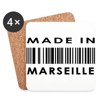 Marseilles - Coasters (set of 4) - white - Front