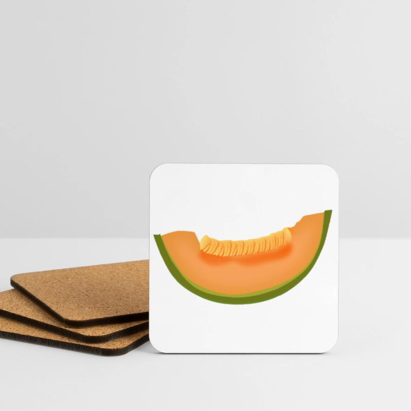 veggie pastèque pastèque melon melon gemues Dessous de verre (lot de 4)