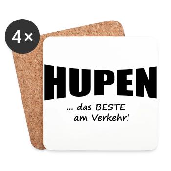 hupen 4 - Untersetzer (4er-Set) - Weiß - Vorne