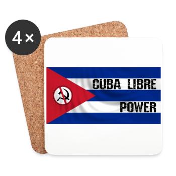 cuba - Untersetzer (4er-Set) - Weiß - Vorne