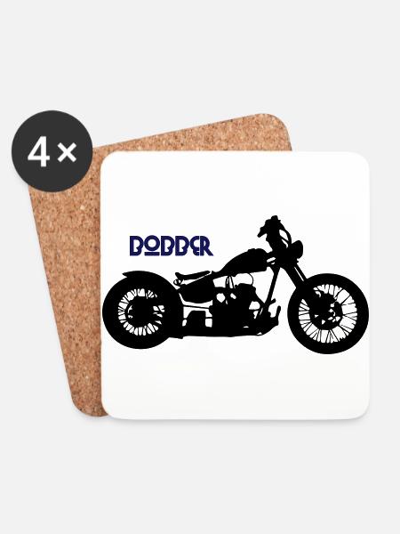 Bobber - Untersetzer (4er-Set) - Weiß