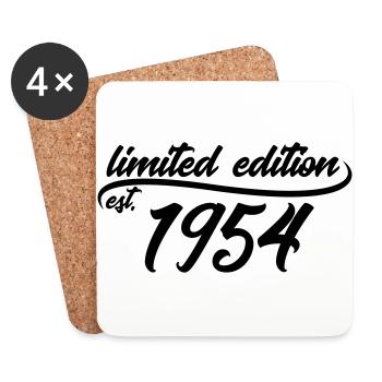 Limited Edition 1954 is - Dessous de verre (lot de 4) - blanc - Devant