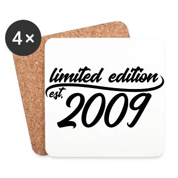 Limited Edition est 2009 - Untersetzer (4er-Set) - Weiß - Vorne