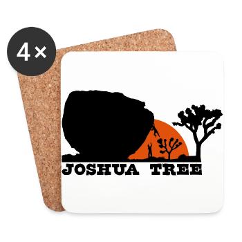 Joshua Tree - Untersetzer (4er-Set) - Weiß - Vorne