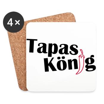 Tabas Koenig - Untersetzer (4er-Set) - Weiß - Vorne