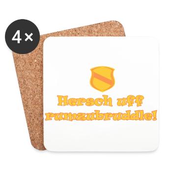 Badisch - Coasters (set of 4) - white - Front