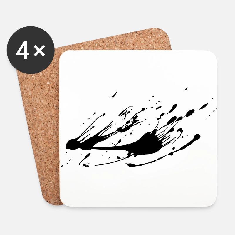 Splish Splash - Untersetzer (4er-Set) - Weiß