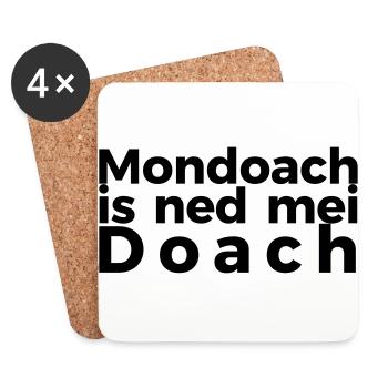Mondoach montserrat - Untersetzer (4er-Set) - Weiß - Vorne