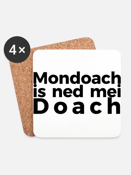 Mondoach montserrat - Untersetzer (4er-Set) - Weiß