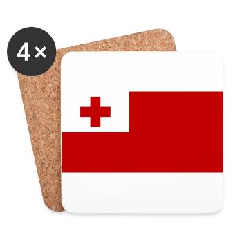 tonga - Coasters (set of 4) - white - Front